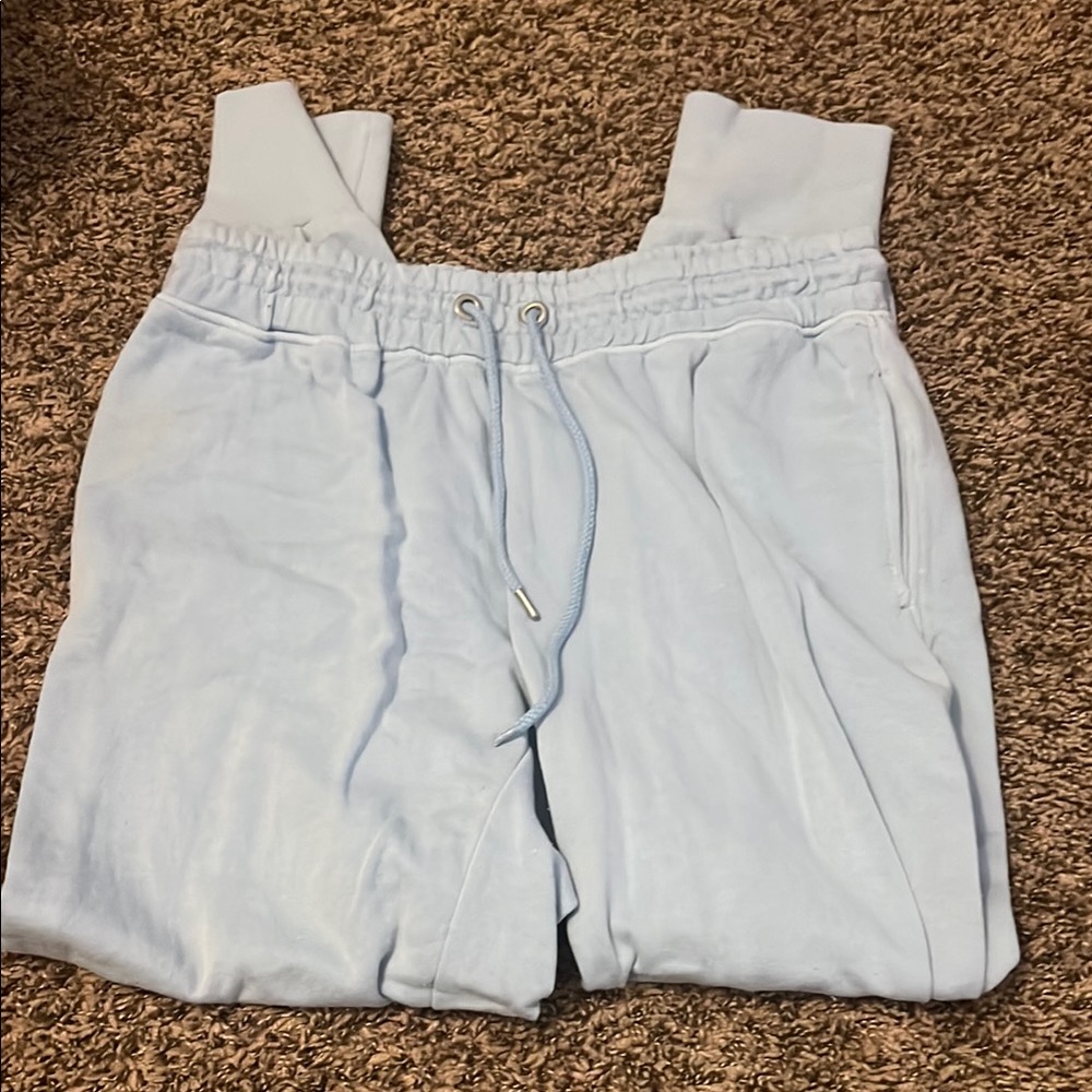 Light Blue Jogger Pants